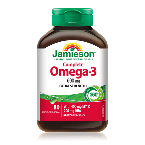 Omega 3 Complete Jamieson. 3 x 1 por pronta Caducidad