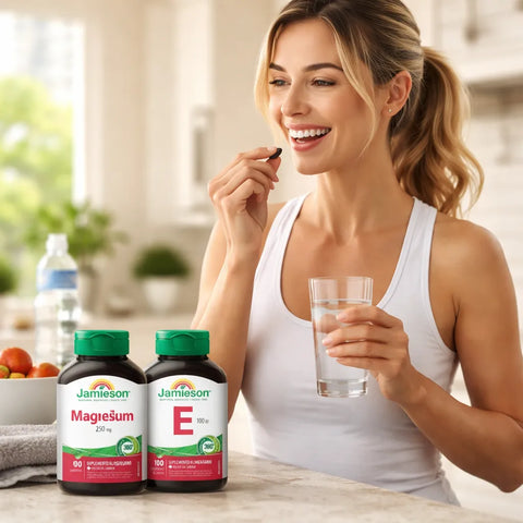 Pack Anti Stress Magnesio 250 Y Vitamina E Jamieson