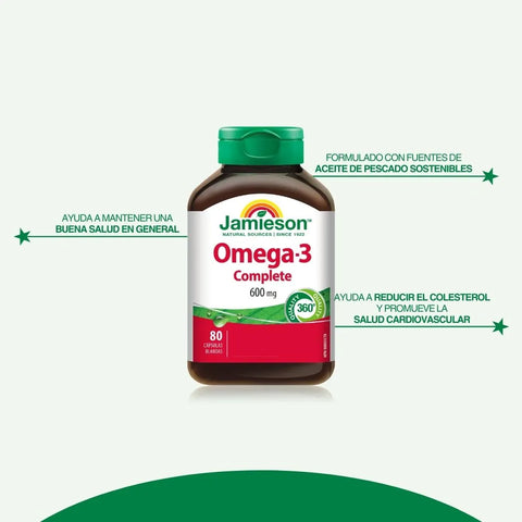 Pack Bienestar Total Omega 3 Y Calcio Jamieson