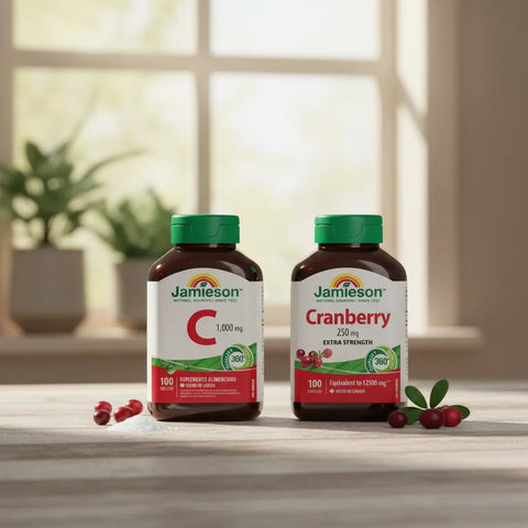 Pack Antioxidante Cranberry Y Vitamina C Jamieson