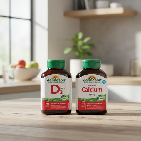 Pack Bone Health Calcio y Vitamina D Jamieson