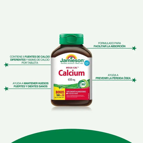 Pack Bone Health Calcio y Vitamina D Jamieson