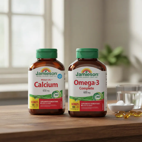 Pack Bienestar Total Omega 3 Y Calcio Jamieson