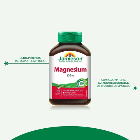 Pack Anti Stress Magnesio 250 Y Vitamina E Jamieson